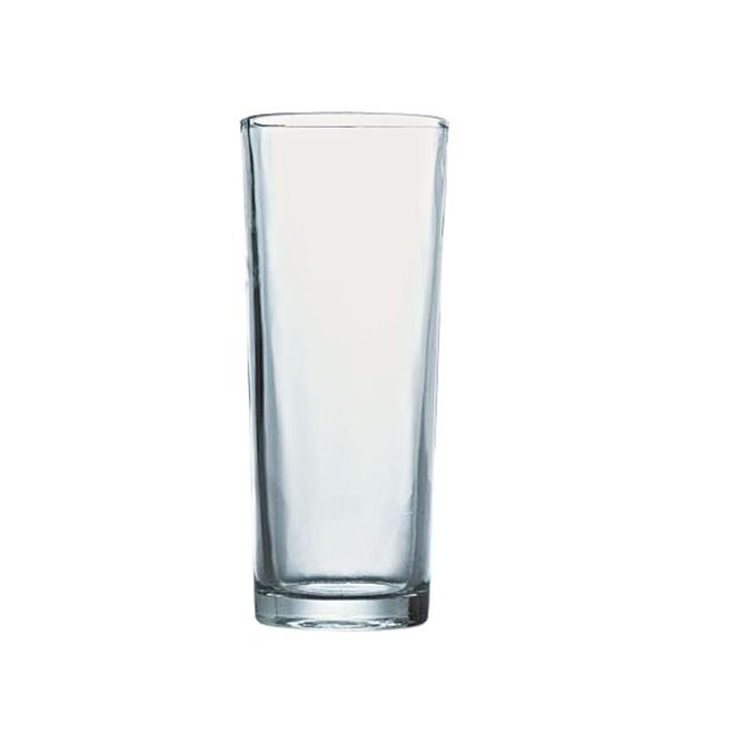 Oferta de Vaso de vidrio jaibolero 350 ml, vaso de agua resistente por $19 en Anforama