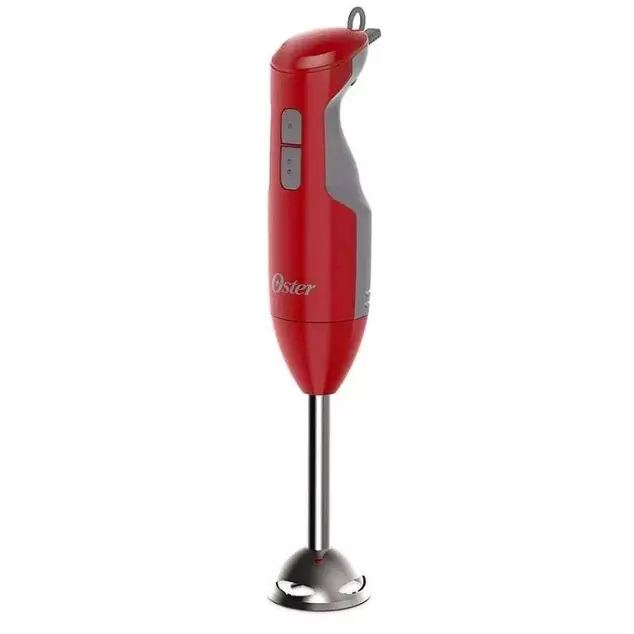 Oferta de Batidora de Inmersion con Aspas de Acero Inoxidable Roja Oster FPSTHB2610R-013 por $700 en Anforama