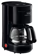 Oferta de Cafetera Petite Chica con Filtro Heliora para 4 Tazas Negra T-Fal CM3218MX por $520 en Anforama