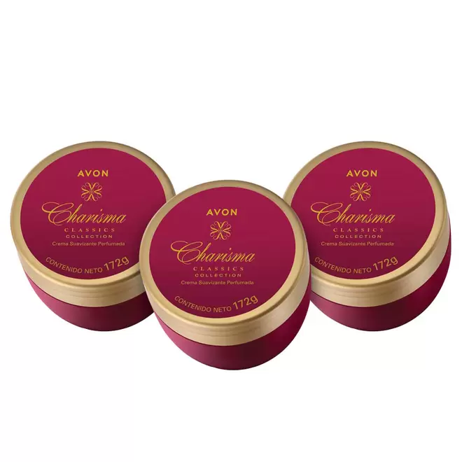 Oferta de Set Cremas Suavizantes Charisma x3 por $102.99 en Avon