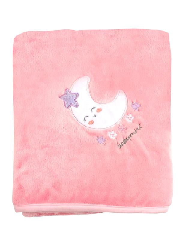 Oferta de Cobertor Baby Glow Bordado Luna por $289 en Baby mink