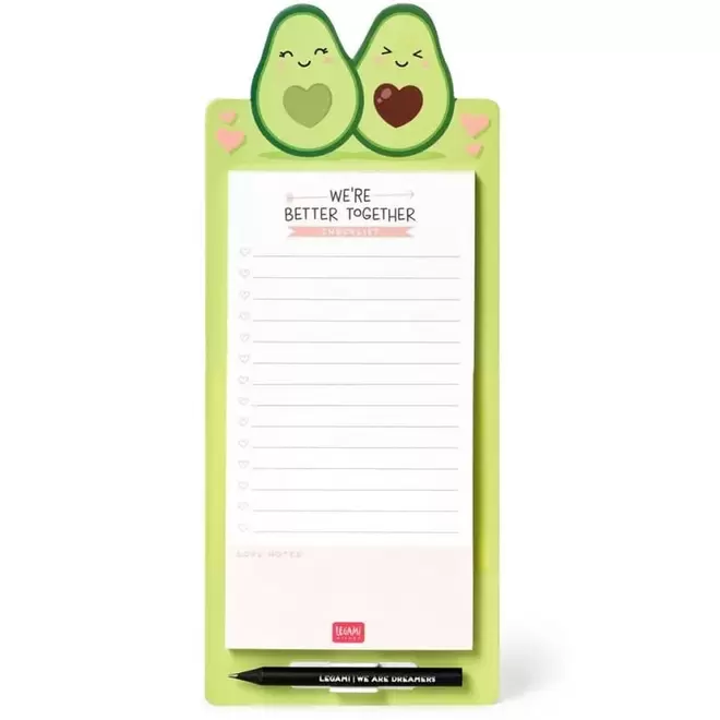 Oferta de Bloc de notas magnético Legami™ Aguacates por $108 en Bed Bath & Beyond