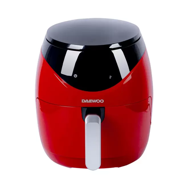 Oferta de Freidora de aire Daewoo® color rojo por $1158 en Bed Bath & Beyond