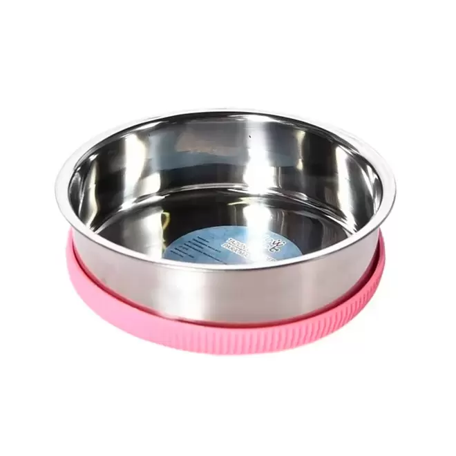 Oferta de Tazón de aluminio para mascotas New Pet™ color rosa por $58 en Bed Bath & Beyond