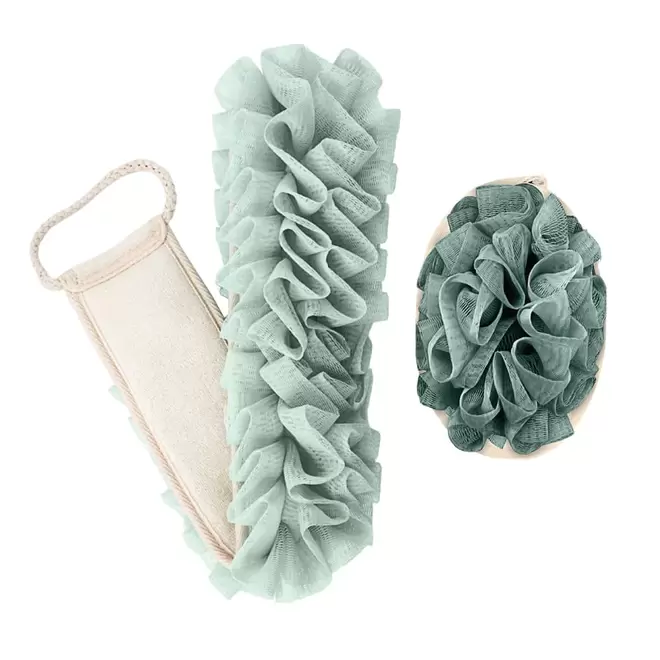 Oferta de Set de esponja suave y estropajo Argento™ Grass Roots™ color verde por $168 en Bed Bath & Beyond