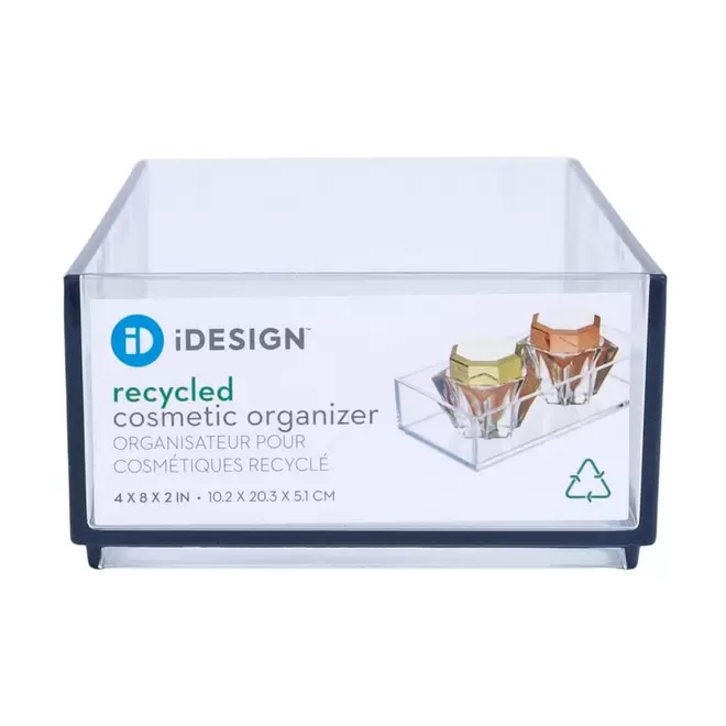 Oferta de Organizador de plástico reciclado iDesign® para cosméticos de 10.2 x 20.3 cm por $139.3 en Bed Bath & Beyond