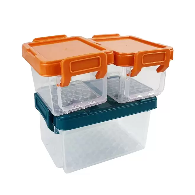 Oferta de Set de cajas organizadoras PK Home™ 2 piezas por $99 en Bed Bath & Beyond