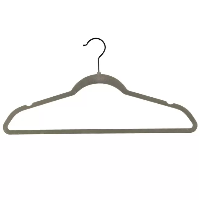 Oferta de Set de ganchos de terciopelo Link HK™ color gris, 50 piezas por $549 en Bed Bath & Beyond
