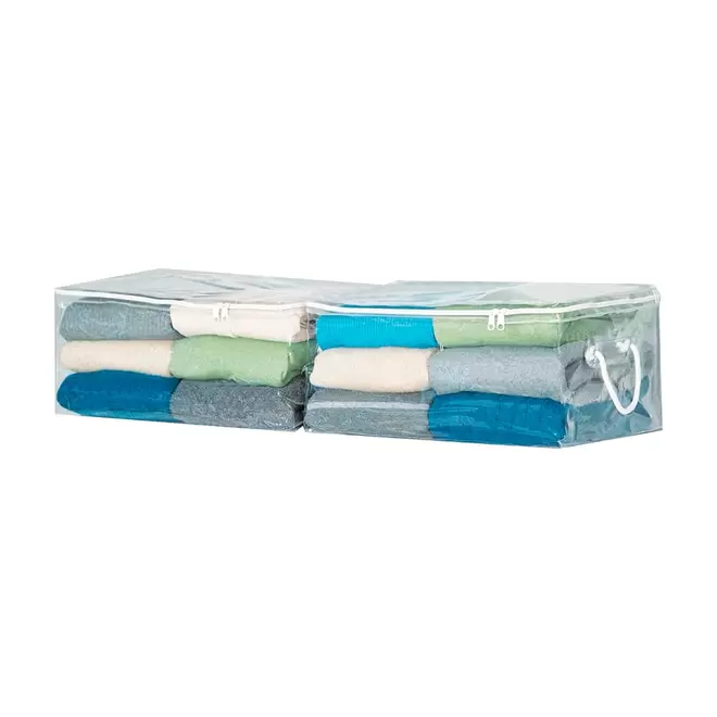 Oferta de Set de bolsas organizadoras de PEVA para suéteres, 2 piezas por $319 en Bed Bath & Beyond