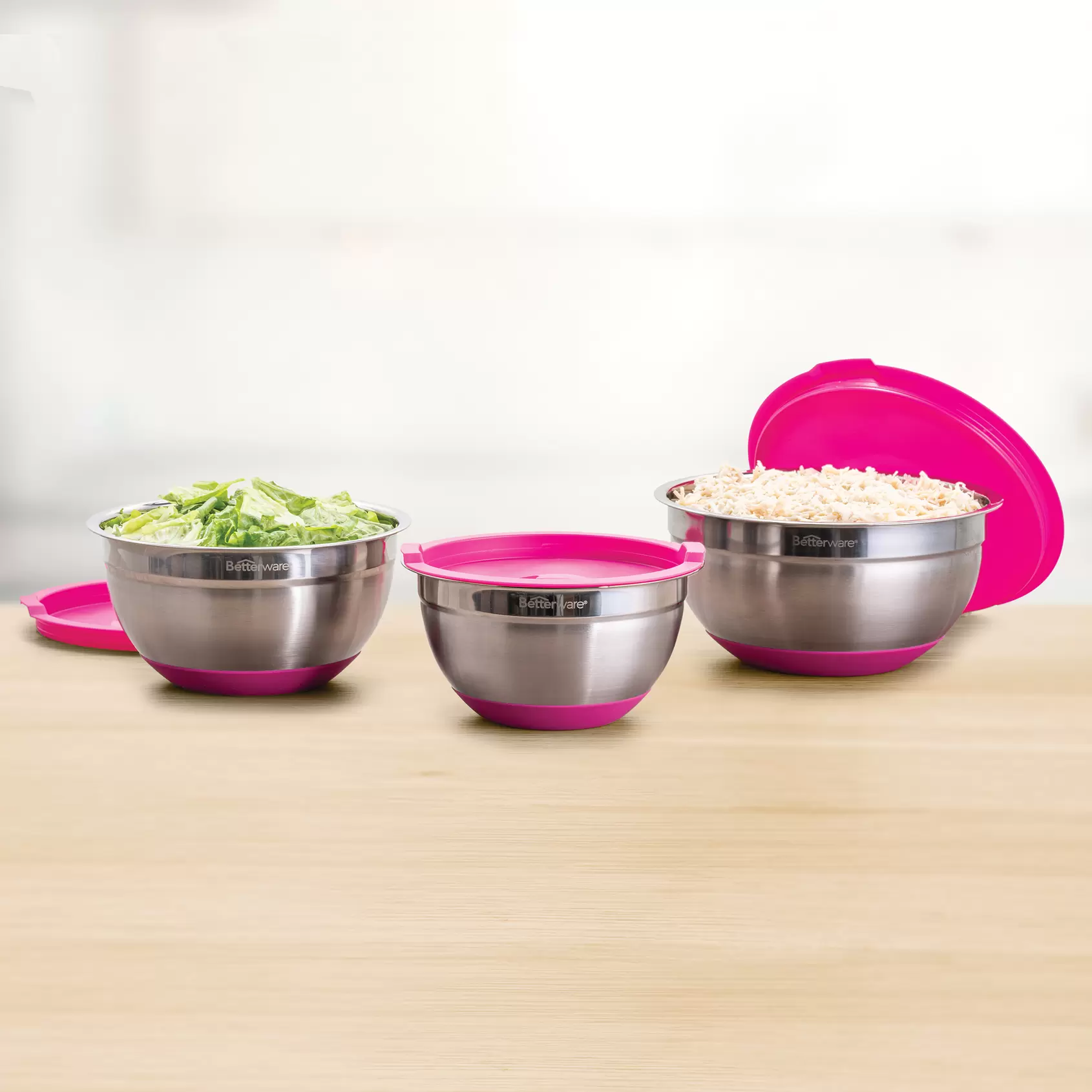 Oferta de Bowls Inox Pink por $549 en BetterWare