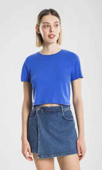 Oferta de Short Falda De Mezclilla por $299 en C&A