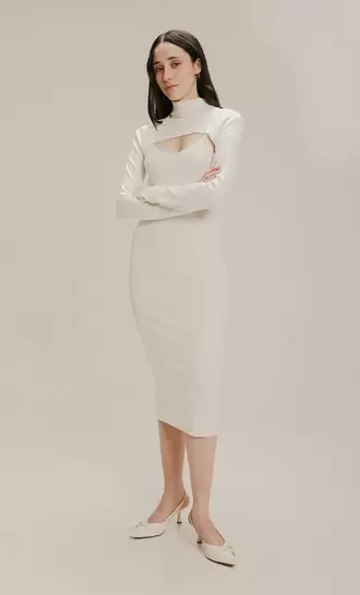 Oferta de Vestido Midi Manguitos por $299 en C&A