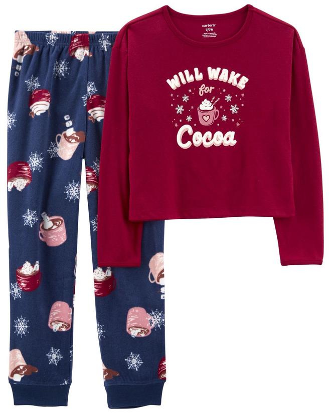Oferta de Pijama Holgada De 2 Piezas De Chocolate Caliente Carter's por $324 en Carter's