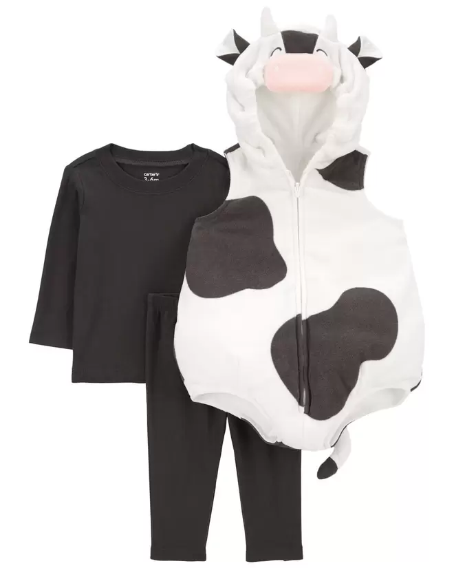 Oferta de Disfraz De 3 Piezas De Vaca Para Halloween Carter's por $629 en Carter's