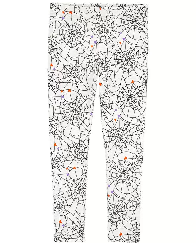 Oferta de Leggings Para Halloween Con Tela De Araña Carter's por $92 en Carter's