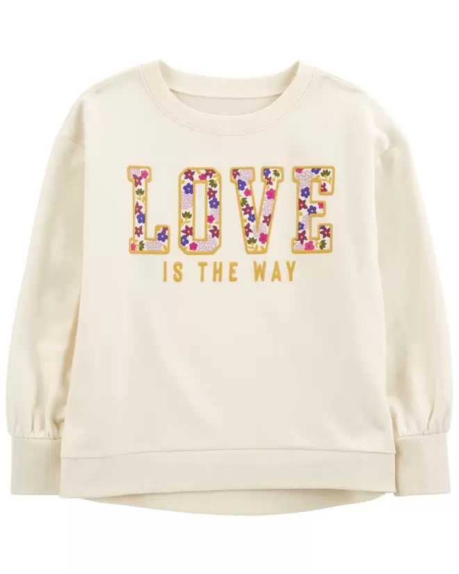 Oferta de Sudadera Con Frase Love Is The Way Carter's por $319 en Carter's