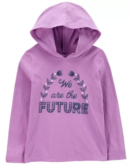 Oferta de Sudadera Con Capucha De Felpa Francesa Con La Leyenda “Future” Carter's por $172 en Carter's