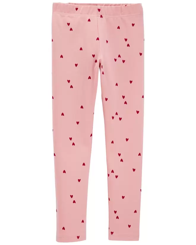 Oferta de Leggings Con Estampado De Corazón Carter's por $199 en Carter's