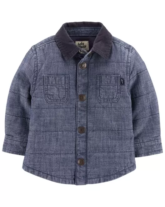 Oferta de Camisa De Chambray Con Botones Al Frente Oshkosh B'Gosh por $340 en Carter's