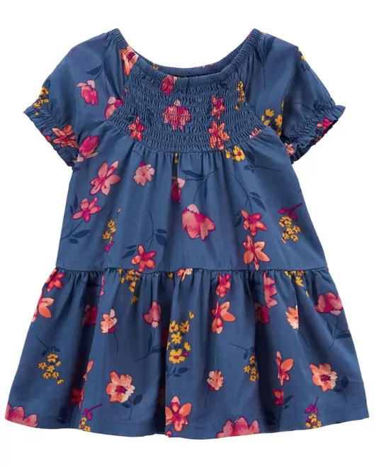 Oferta de Vestido De Flores Lenzing Ecovero Carter's por $260 en Carter's