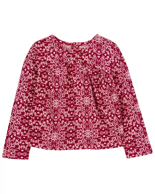 Oferta de Blusa De Punto Con Flores Carter's por $279 en Carter's