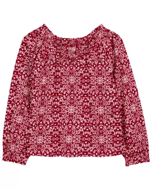 Oferta de Blusa De Punto Con Flores Carter's por $279 en Carter's