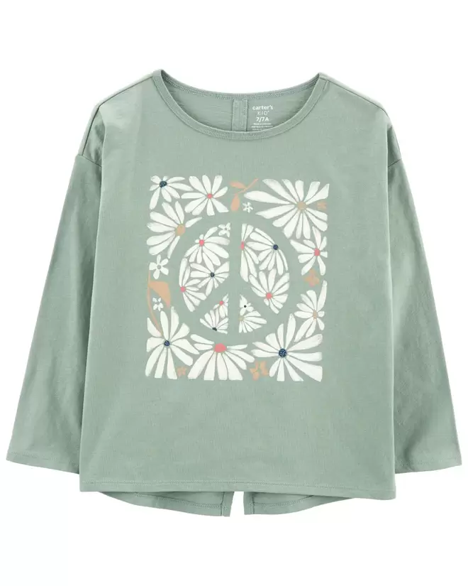 Oferta de Playera Con Esampado Peace Carter's por $120 en Carter's