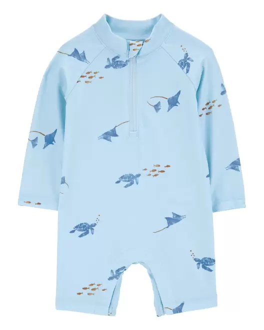 Oferta de Traje De Baño De 1 Prenda Con Estampado Tortuga Carter's por $419 en Carter's