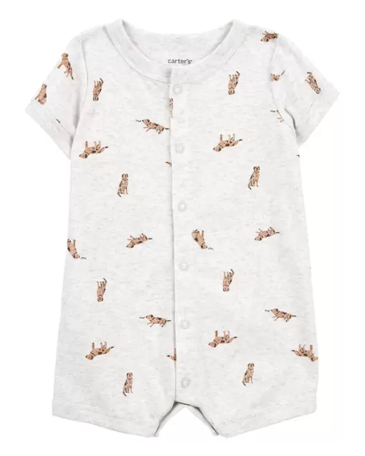 Oferta de Jumpsuit De Manga Corta Con Perro Carter's por $209 en Carter's