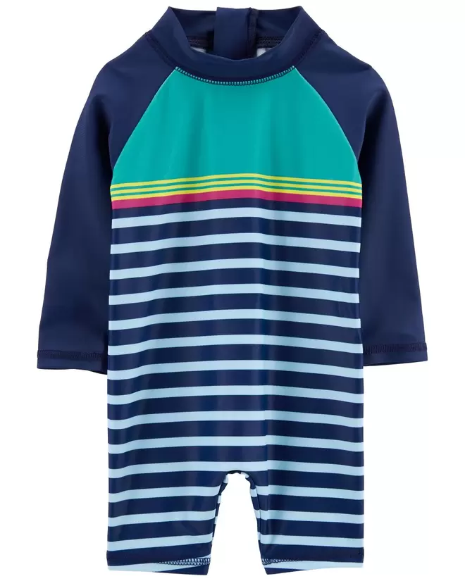 Oferta de Traje De Baño A Rayas De 1 Pieza Carter's por $489 en Carter's