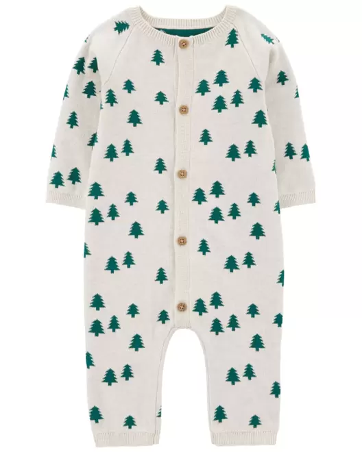 Oferta de Mono Jumpsuit Tejido Con Botones Carter's por $489 en Carter's