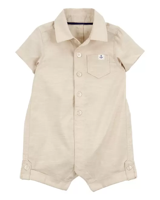 Oferta de Jumpsuit Con Botones Al Frente Carter's por $314 en Carter's