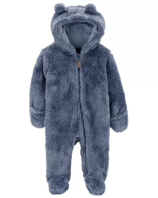 Oferta de Mono Jumpsuit Acolchado Con Capucha Carter's por $384 en Carter's