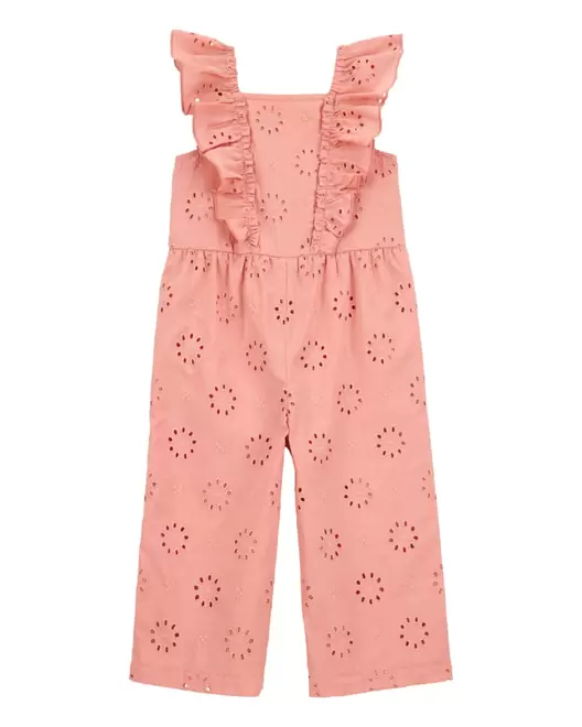 Oferta de Jumpsuit Con Olanes Y Detalles Calados Carter's por $559 en Carter's