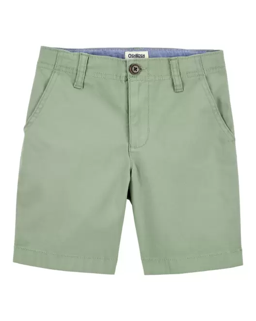 Oferta de Shorts Corte Recto Color Verde Oshkosh B'Gosh por $439 en Carter's