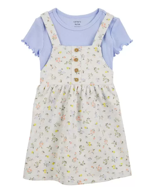 Oferta de Conjunto De 2 Prendas Vestido Floral Carter's por $399 en Carter's