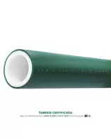 Oferta de Tubo Pp-r 40mm 1 1/4 X 4 Mts Verdeplus 6900120 Termofusionable por $230.09 en Casa Cravioto