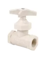 Oferta de Valvula De Globo Roscada 13mm 1/2 Plast por $14.26 en Casa Cravioto