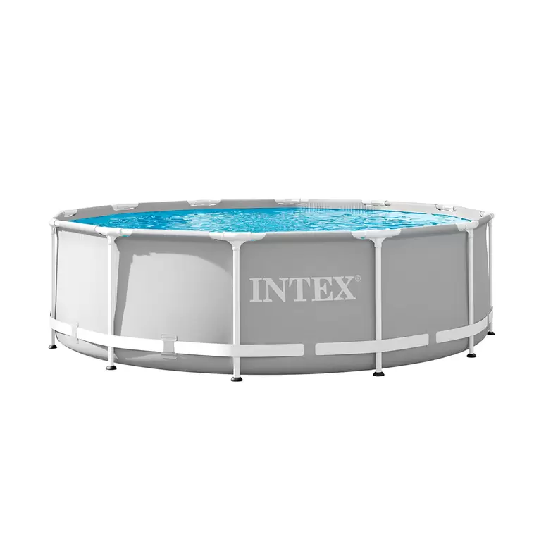 Oferta de Piscina con Estructura Circular PREMIUM Incluye Bomba De Filtrado y Escalera Intex 3.66m x 99cm por $5999 en Chapur