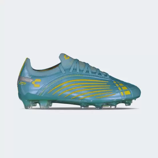 Oferta de Tachones Charly Stingr PFX Fútbol Soccer Aqua Plata para Mujer por $1 en Charly