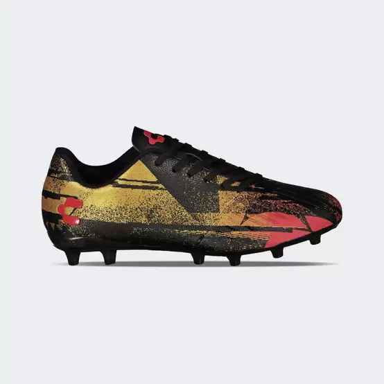 Oferta de Tachones Charly Grasshopper 6.0 Fútbol Soccer color Negro Oro para Hombre por $899 en Charly