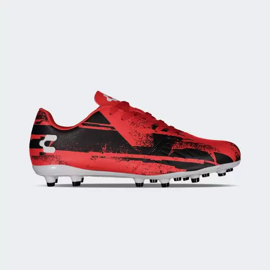 Oferta de Tachones Charly Grasshopper 6.0 Fútbol Soccer color Rojo Negro para Hombre por $899 en Charly