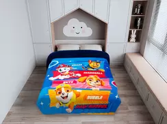 Oferta de Edredón Matrimonial Amigo Paw Patrol Azul Marino por $426 en Colap La Palestina