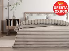 Oferta de Cobertor Rabbit Matrimonial Taupe por $499 en Colap La Palestina