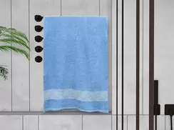 Oferta de Toalla Medio Baño Toledo Azul por $90 en Colap La Palestina