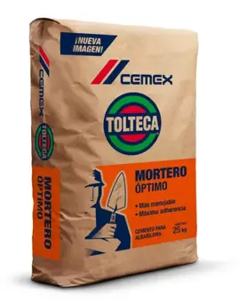 Oferta de Tolteca, Cemento Mortero, Tonelada por $4370 en Construrama