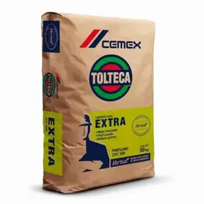 Oferta de Tolteca, Cemento Gris Cpc30R Extra 50 Kg, Saco por $247 en Construrama