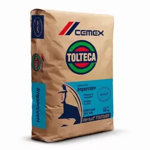 Oferta de Tolteca, Cemento Impercem Cpc30R 50 Kg, Saco por $294.5 en Construrama