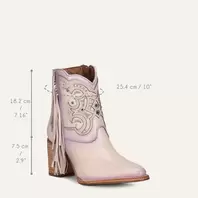 Oferta de Botín para dama en piel genuina por $3497 en Cuadra