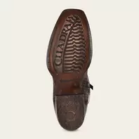 Oferta de Bota casual en piel genuina para caballero por $4236 en Cuadra